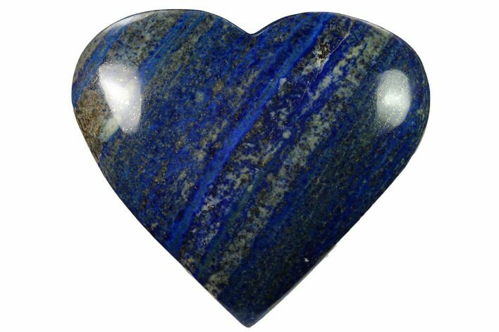 Polished Lapis Lazuli Heart - Pakistan #170934